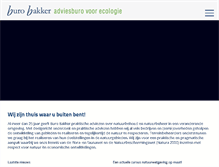 Tablet Screenshot of burobakker.nl